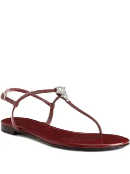 Giuseppe Zanotti: Сандалии  Hollie Crystal