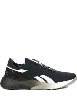 Reebok: Чёрные кроссовки 