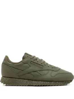 Reebok: Зелёные кроссовки  Classic Leather