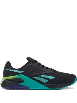 Reebok: Чёрные кроссовки  Nano