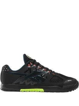 Reebok: Чёрные кроссовки  Nano