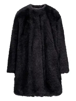 Max Mara: Шуба из искусственного меха 