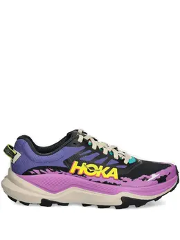 HOKA: Фиолетовые кроссовки 
