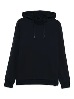 Emporio Armani: Голубая толстовка 