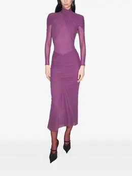 Mugler: Фиолетовый топ 