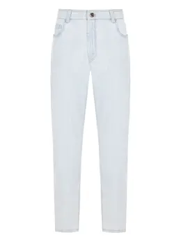 Brunello Cucinelli: Прямые джинсы 