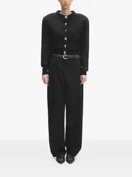 Carhartt WIP: Чёрные брюки 