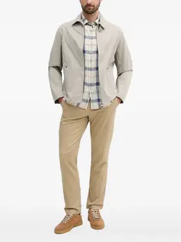 Barbour: Бежевая куртка 