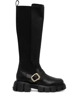 Love Moschino: Чёрные сапоги 