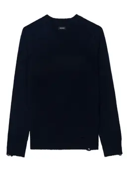 Zadig&Voltaire: Рваный свитер 