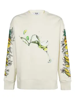 MSGM: Свитшот с принтом 