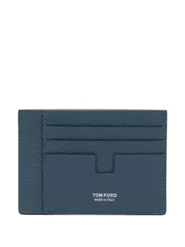 TOM FORD: Синий картхолдер 