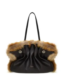 Ferragamo: Тёмная сумка 