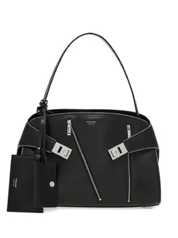 Ferragamo: Чёрная сумка 