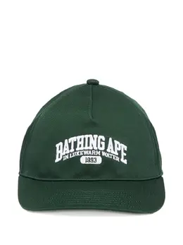 A BATHING APE®: Зелёная кепка 