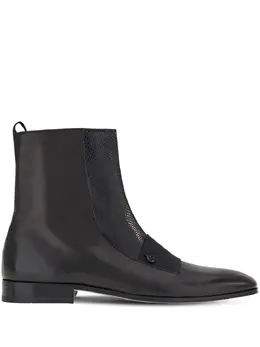 Ferragamo: Чёрные ботинки 