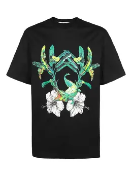 MSGM: Футболка с принтом 