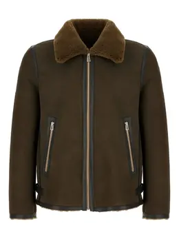 Paul Smith: Кожаная куртка 