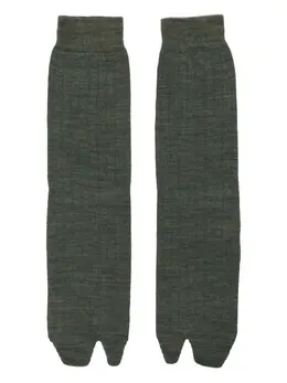 Maison Margiela: Носки цвета хаки 