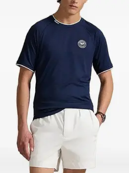 Polo Ralph Lauren: Голубая футболка 