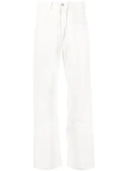 Ann Demeulemeester: Прямые джинсы 