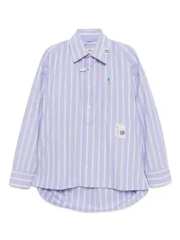 Maison MIHARA YASUHIRO: Рубашка с вышивкой 
