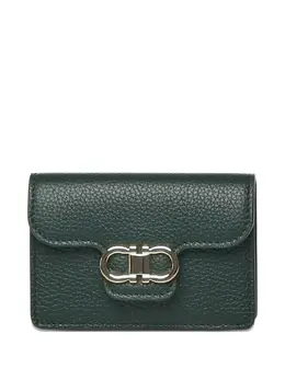 Ferragamo: Тёмный кошелёк  Gancini