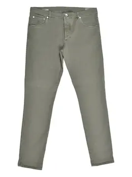 Brunello Cucinelli: Кожаные джинсы 