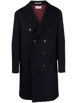 Brunello Cucinelli: Двубортное пальто 