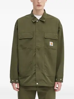 Carhartt WIP: Зелёная куртка 