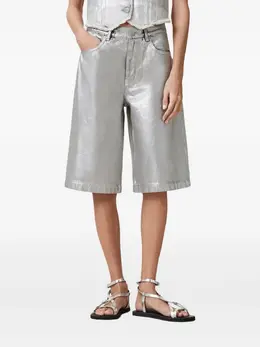 AllSaints: Серебристые шорты 