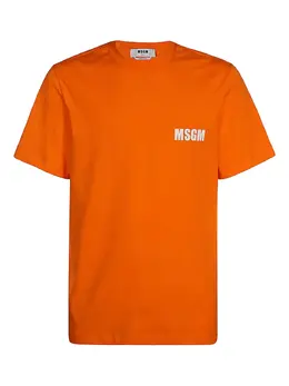 MSGM: Футболка с принтом 