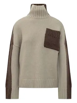 JW Anderson: Двухцветный свитер 