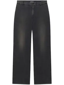 Balenciaga: Прямые брюки  Cut