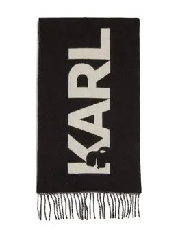 Karl Lagerfeld: Чёрный шарф  Essential