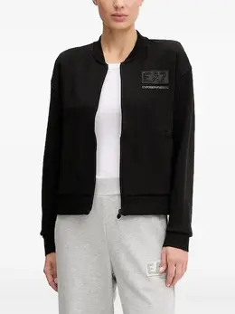 Ea7 Emporio Armani: Чёрный свитшот 