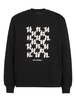 Karl Lagerfeld: Чёрный свитшот 