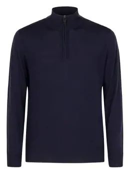 Canali: Синий свитер 