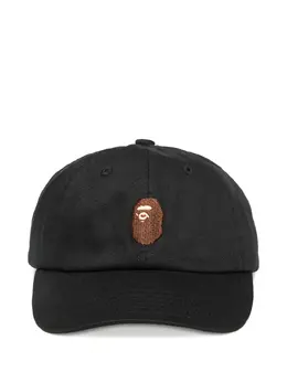 A BATHING APE®: Чёрная кепка 
