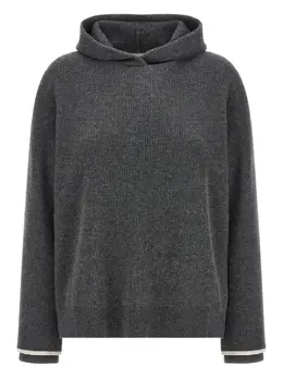 Brunello Cucinelli: Свитер с капюшоном 