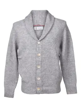 Brunello Cucinelli: Кардиган с воротником 