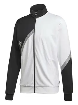 adidas: Белая куртка 
