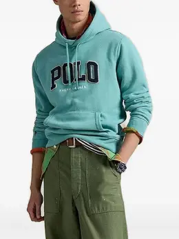Polo Ralph Lauren: Голубая толстовка 