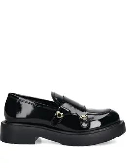 Love Moschino: Чёрные лоферы 