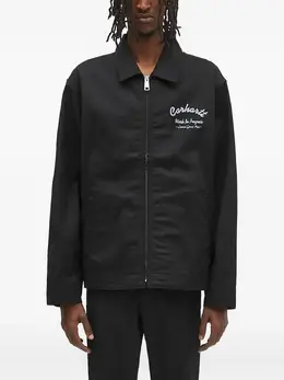Carhartt WIP: Чёрная куртка 