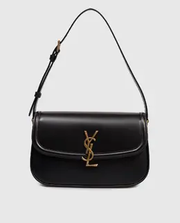 Saint Laurent: Чорні сумки  Solferino