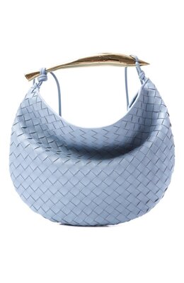 Bottega Veneta: Голубая сумка 