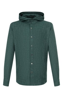 Kiton: Рубашка из шерсти 