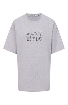 Alexander Wang: Хлопковая футболка 