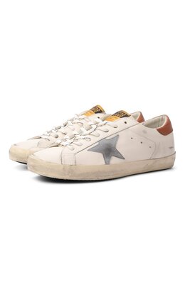 Golden Goose Deluxe Brand: Белые кеды  Super Star